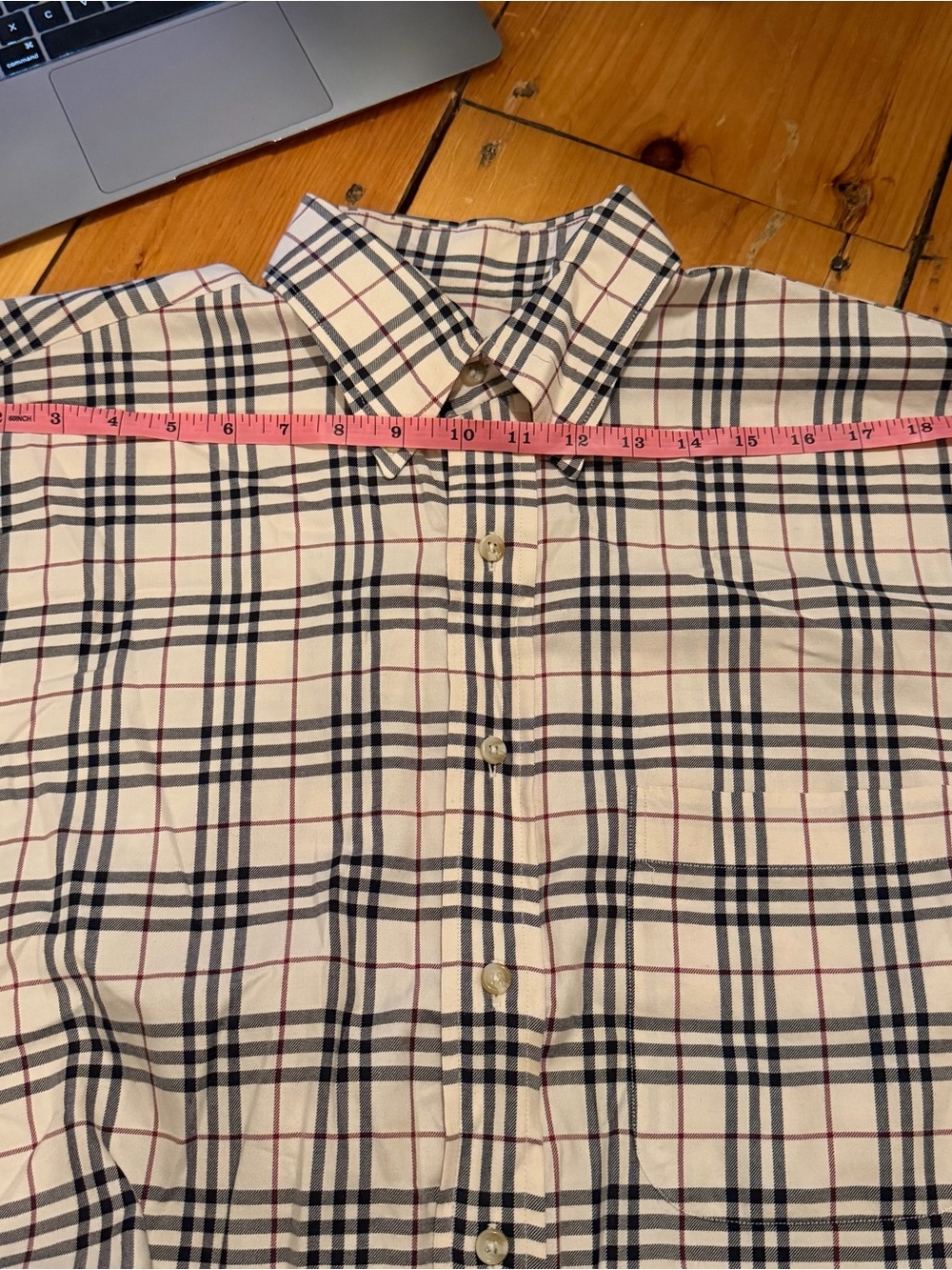 Burberry London Nova Check long-sleeve button-down shirt - Picture 12 of 12